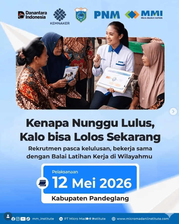 KENAPA NUNGGU LULUS, KALO BISA LOLOS SEKARANG?
